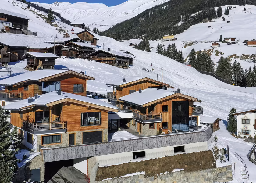 Außenansicht Chalets Außenansicht Chalets